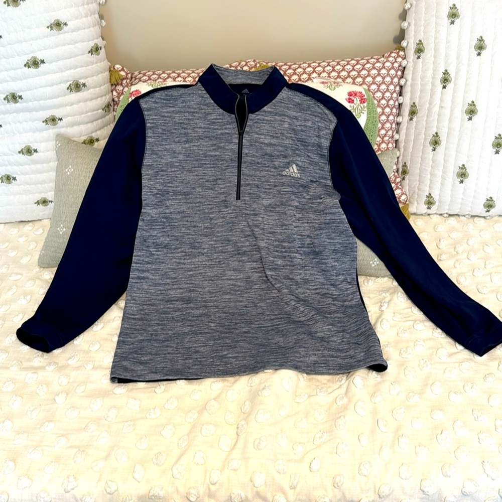 Men’s Adidas quarter zip up sweatshirt